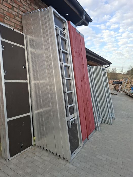 Rusztowanie fasadowe plettac elewacyjne