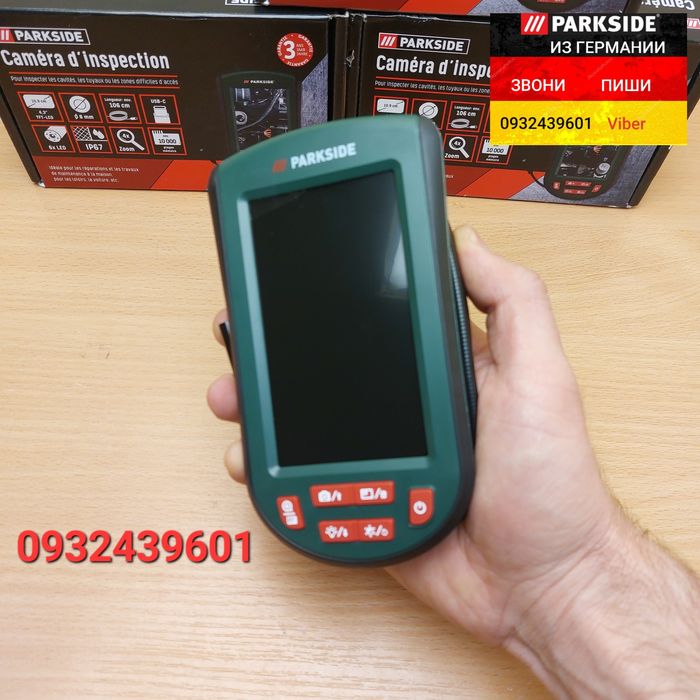 Цветной эндоскоп камера из ГЕРМАНИИ. Parkside PKIK 4.3 A2 ендоскоп