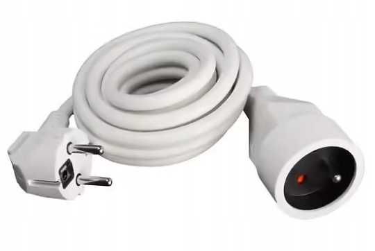 Przedłużacz pojedynczy Zenitech 5 m 16A 3680W
