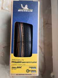 Opony rowerowe Michelin Power Adventure 700x30c gravel tubeless 2 szt