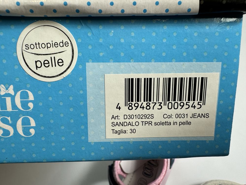 Nowe sandalki dzieciece dziewczynka Minni Mouse 30 outlet