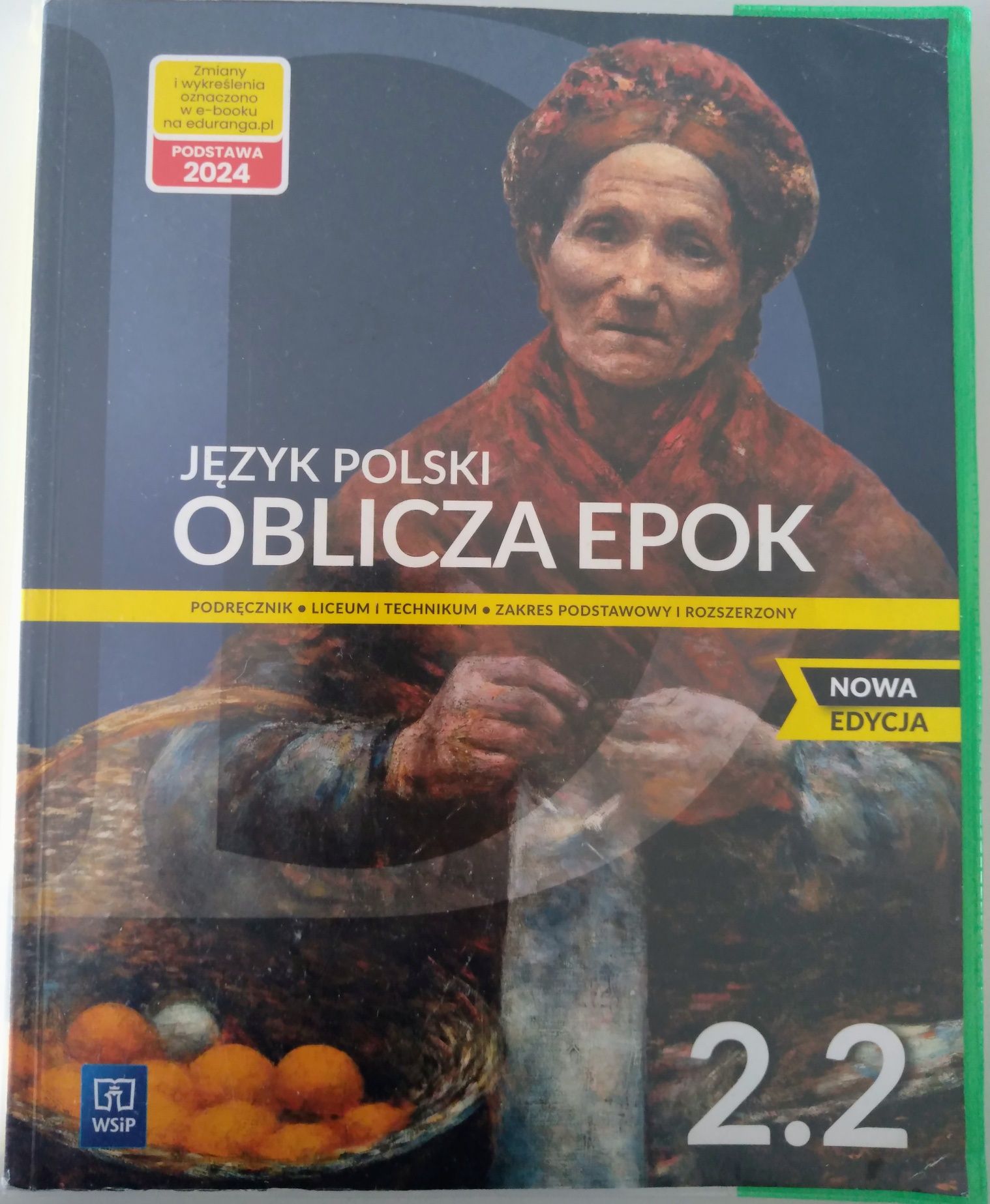 Oblicza epok 2.1 , 2.2 klasa 2 liceum język polski