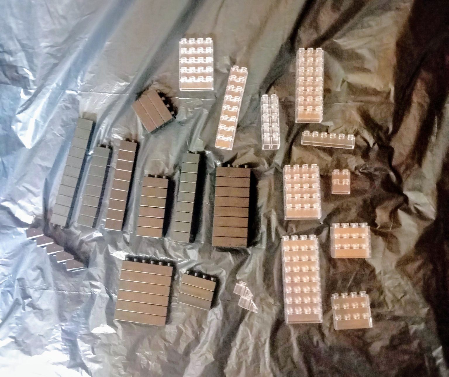 Peças de construção.Não é Lego.
