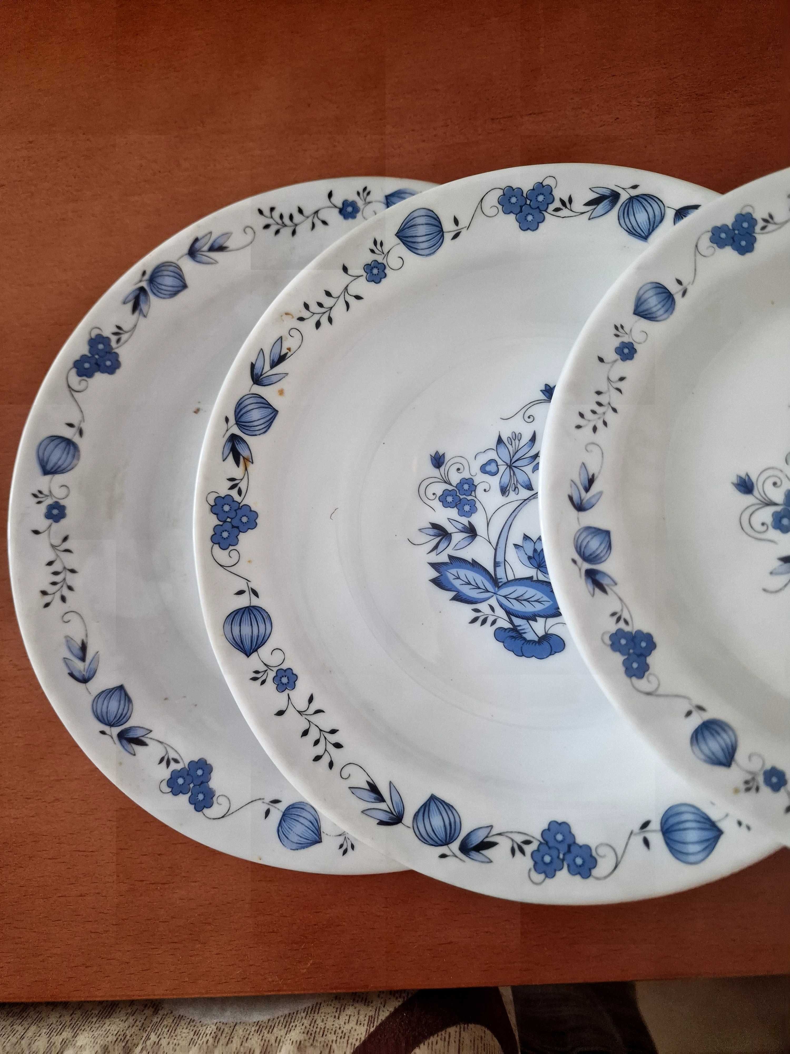 Conjunto 3 pratos antigos