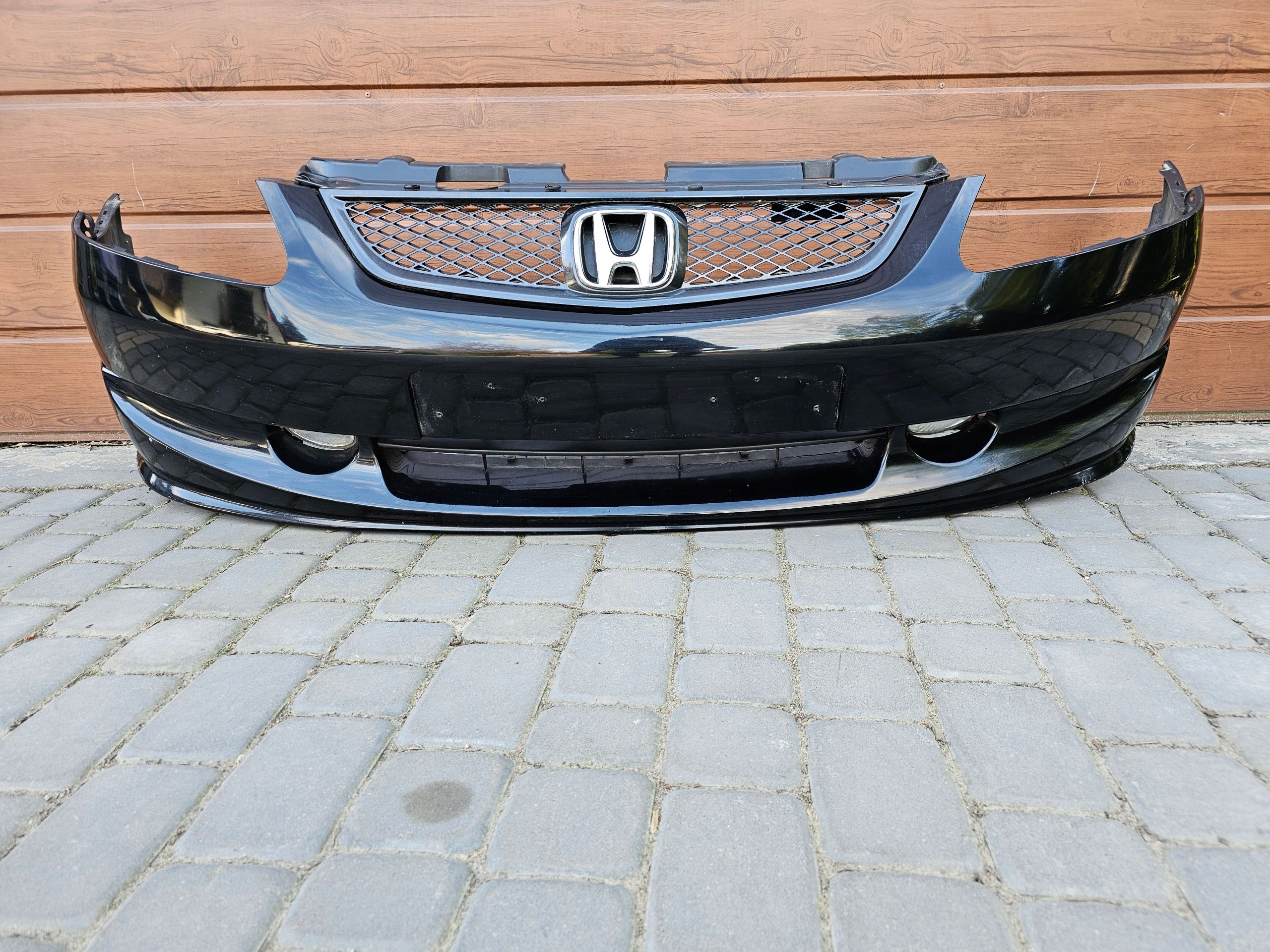Honda Civic Vii Type-r type-s zderzak przedni przód dokładka halogeny