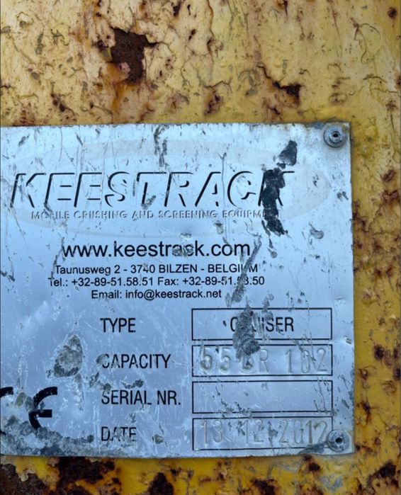 Kruszarka szczękowa  Keestrack  Cruiser Sandvik Metrotrak