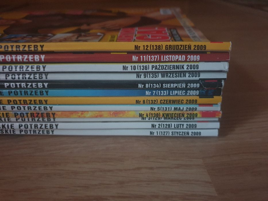 CKM rok 2009 cały komplet 12 magazynów