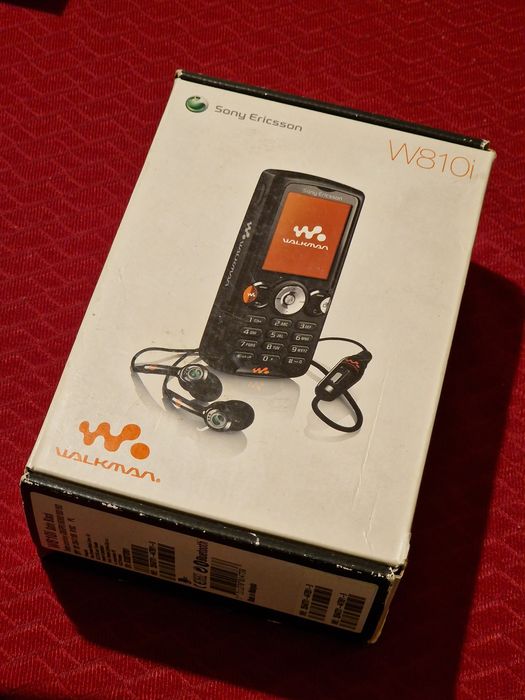 Sony Ericsson w810i cały zestaw.