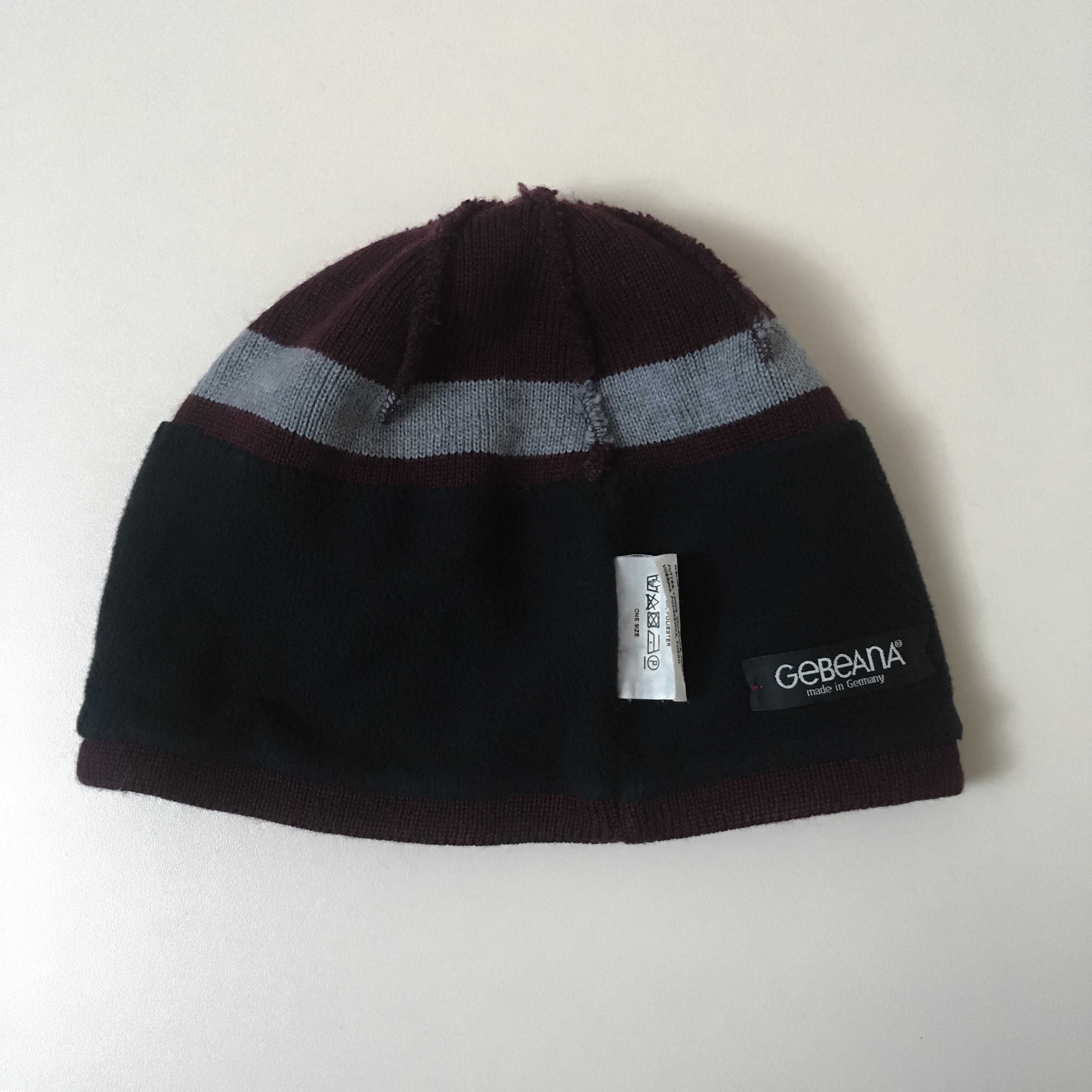 100% шерсть мериноса merino wool шерстяная шапка Gebeana Германия