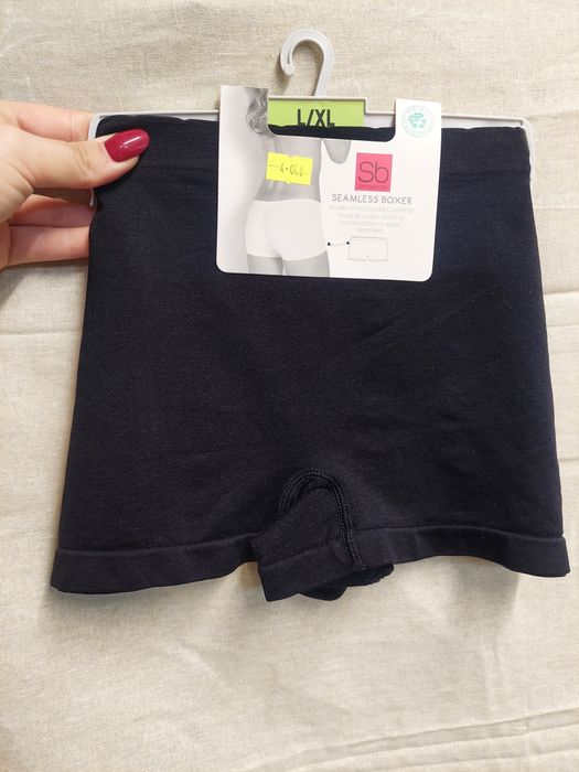 Sensabelle 2 pak damskie bokserki bezszwowe rozmiar L/XL