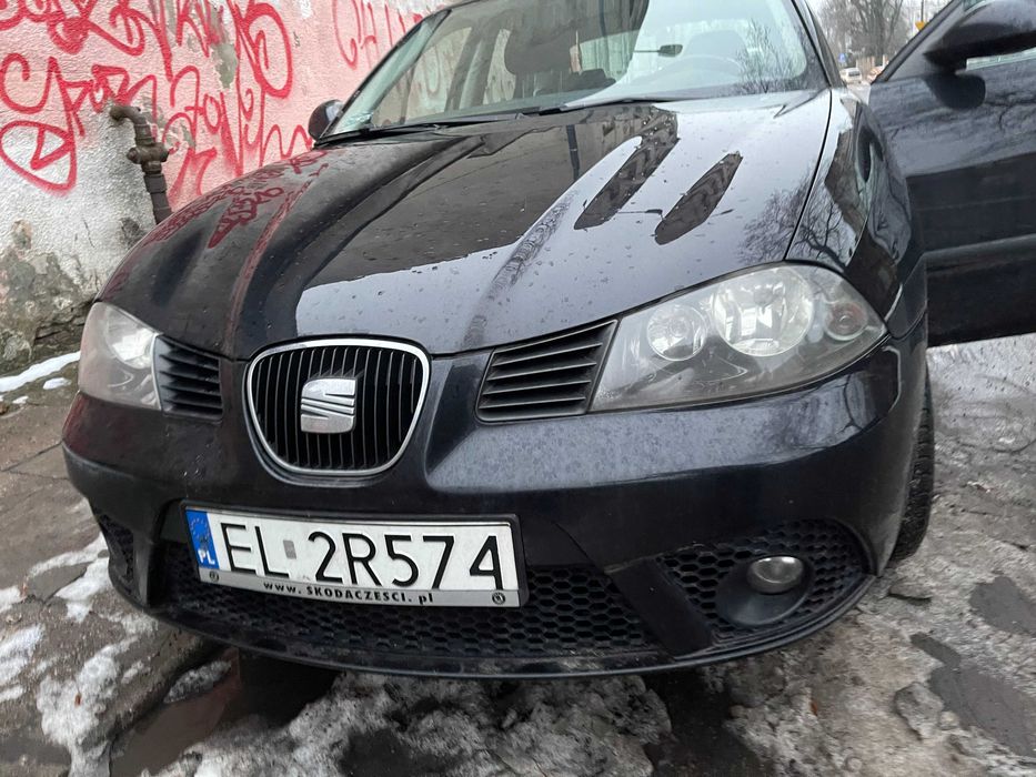 Seat Ibiza 6L 2008 r. uszkodzony. Sprzedaz zawieszona do 10.11