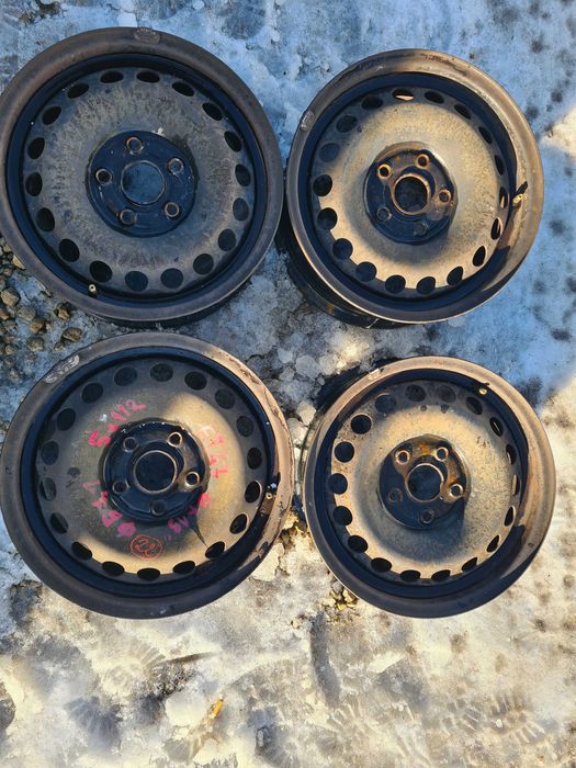 Felgi stalowe 5x112 R15 et46 otw 57,1 volkswagen audi seat skoda nr22