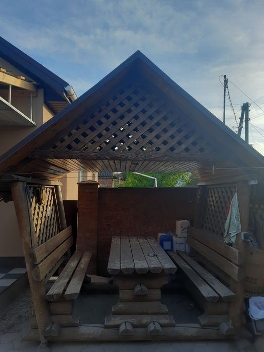 Беседка из сруба