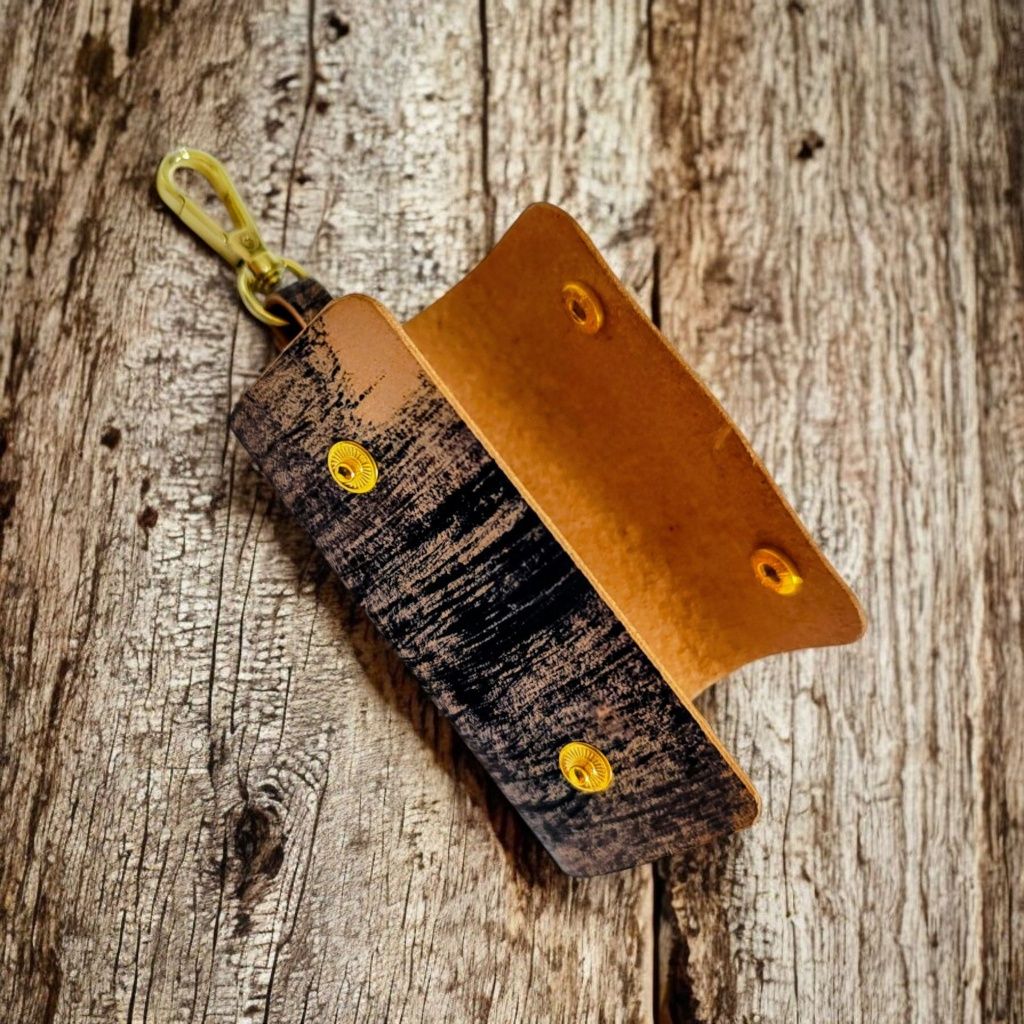 Etui na klucze HANDMADE skóra naturalna