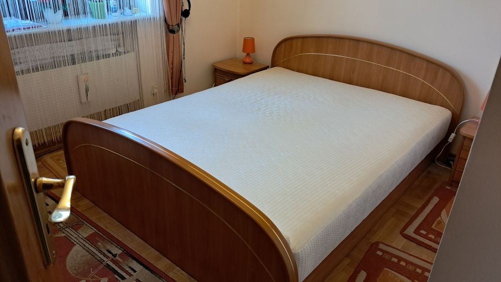 Łoże łóżko 2 os  + 2szafki nocne