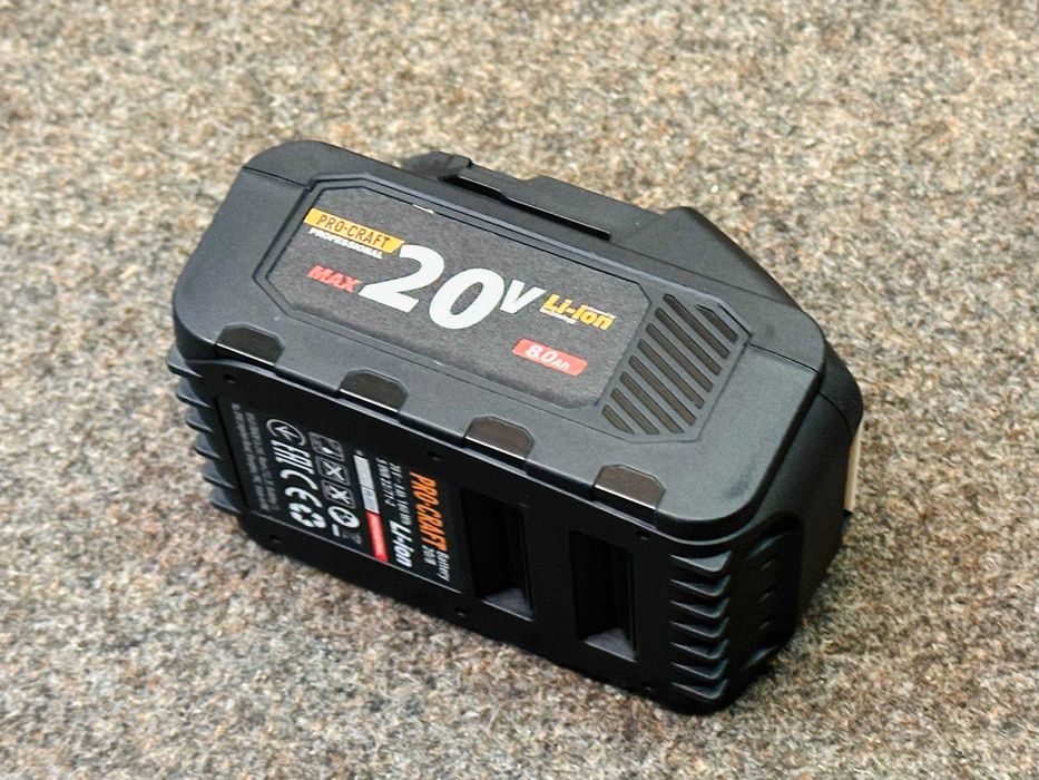 Комплект Procraft Акб 8.0Ah max + Зарядка | Все необходимое для работы