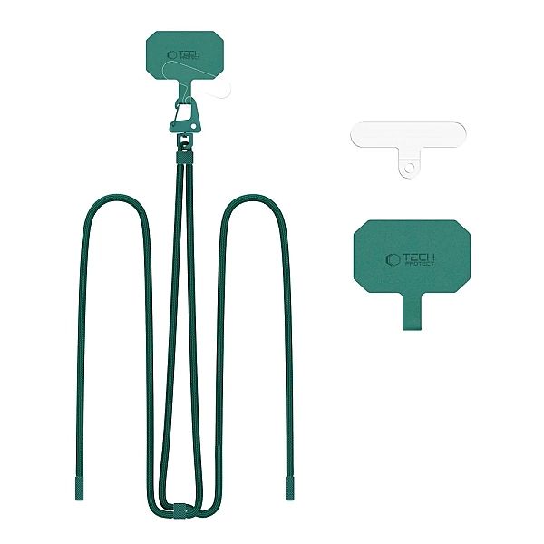 Smycz Tech-Protect C5S Rope Crossbody Strap - zielona