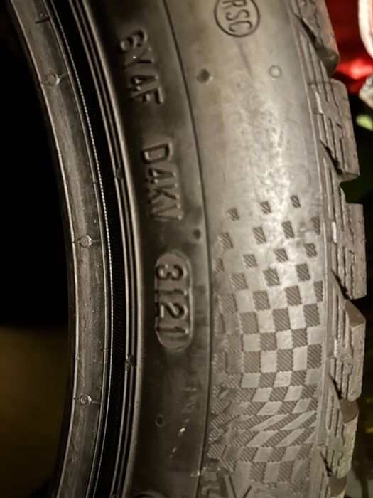 Continental winter ts 860s 225/45/18 V XL rsc 2021 rok run flat