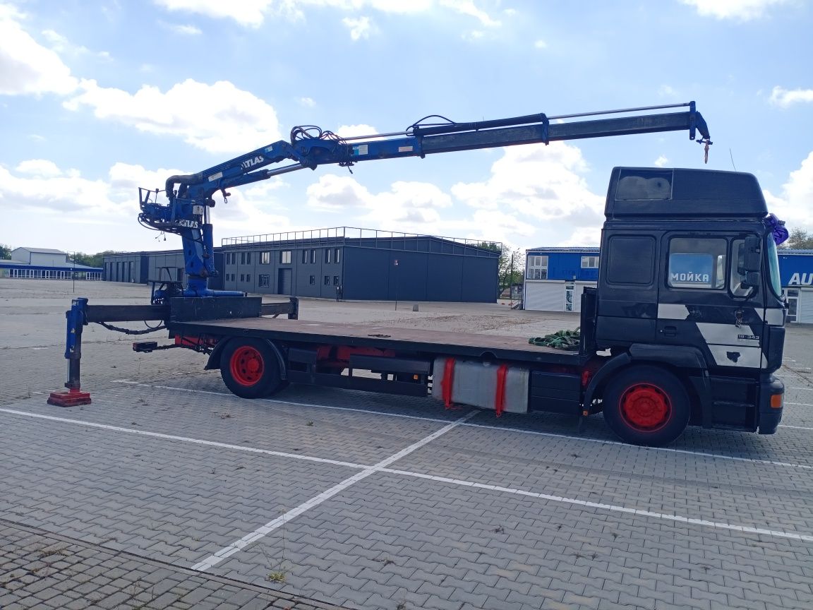 Продам Мана 10т с краном манипулятором Атлас 125