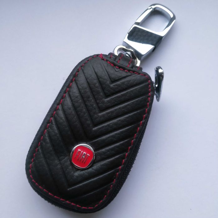 Fiat pokrowiec Etui na klucze brelok breloczek zawieszka prezent skóra