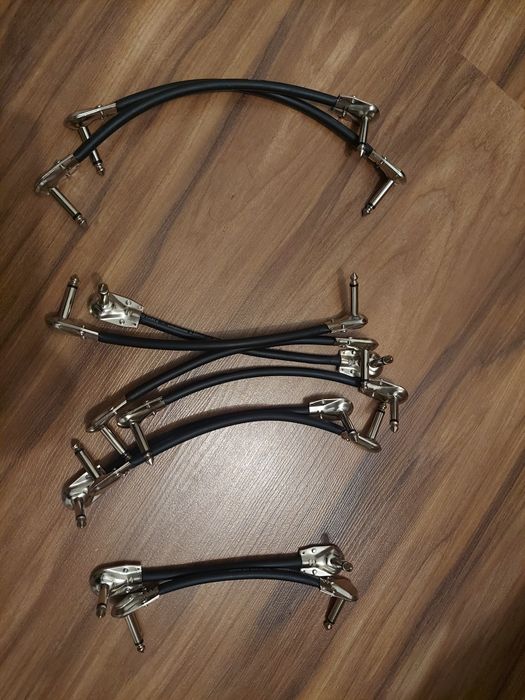 Nowe kable, złączki do efektów gitarowych klotz AC110