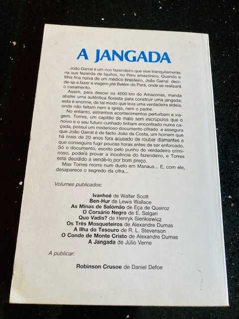 Livro "A Jangada" de Júlio Verne