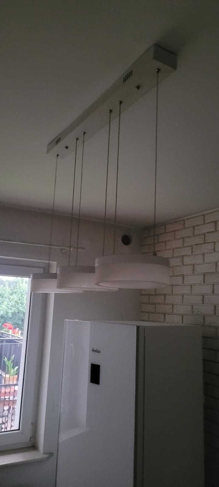 Lampa wisząca LED Nicki 3 x 12 W biała