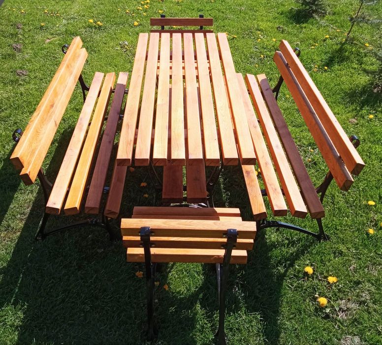 Zestaw królewski mebli ogrodowych