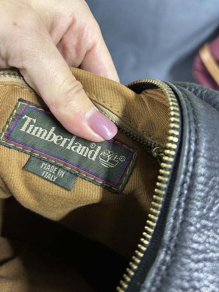 Сумка шкіряна рюкзак Timberland жіноча оригінал