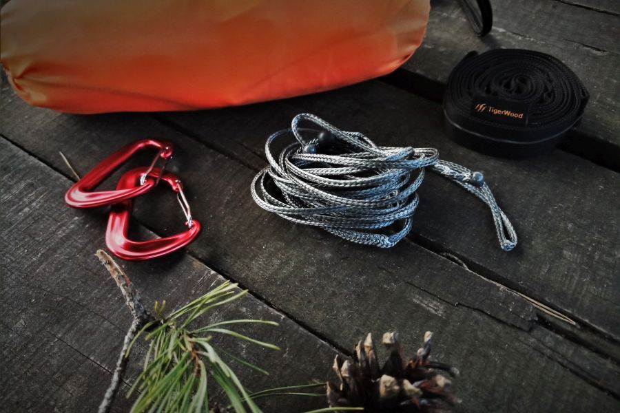 Hamak Ultra lekki TigerWood Sky Version Orange (TW.HWM2-ULORNG)