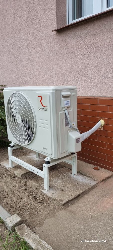 Pompa ciepła z klimatyzatora
