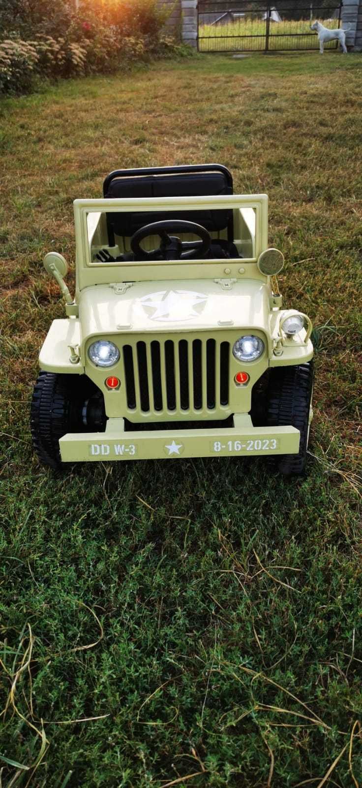 Електромобіль Military Retro DDW-3 4 x 4 Beige