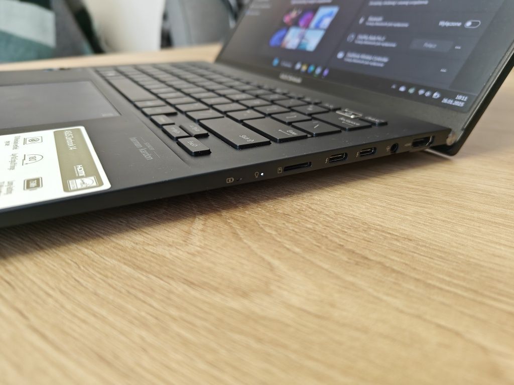 ASUS Zenbook 14, Gwarancja + Ubezpieczenie 2027; 512GB, 16 GB RAM, I5