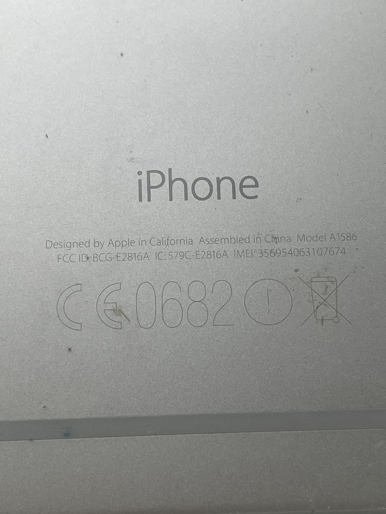 iPhone 6 srebrny