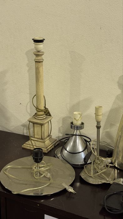 Vários caanderios e ilumincação