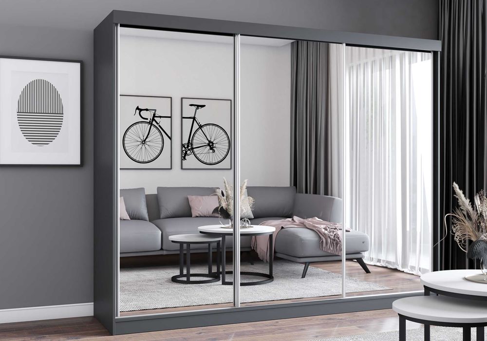 Szafa Przesuwna MILAN 250 cm Idźczak Meble