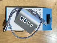 Hub USB 3.2 Orico gen1 USB-C (Macbook)