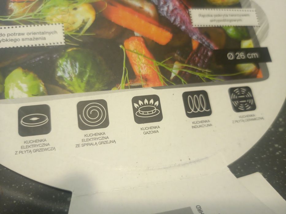 Nowa patelnia 26 cm
