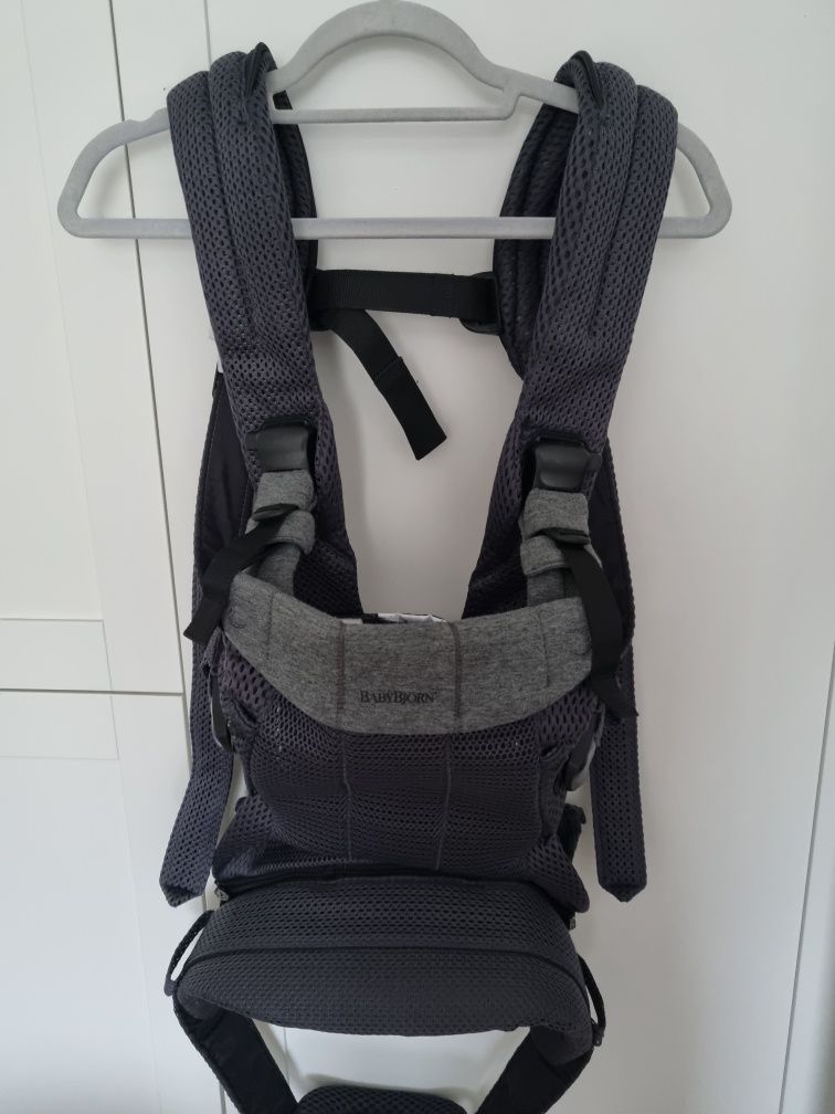 BABYBJORN - nosidełko Harmony 3D Mesh, Antracyt