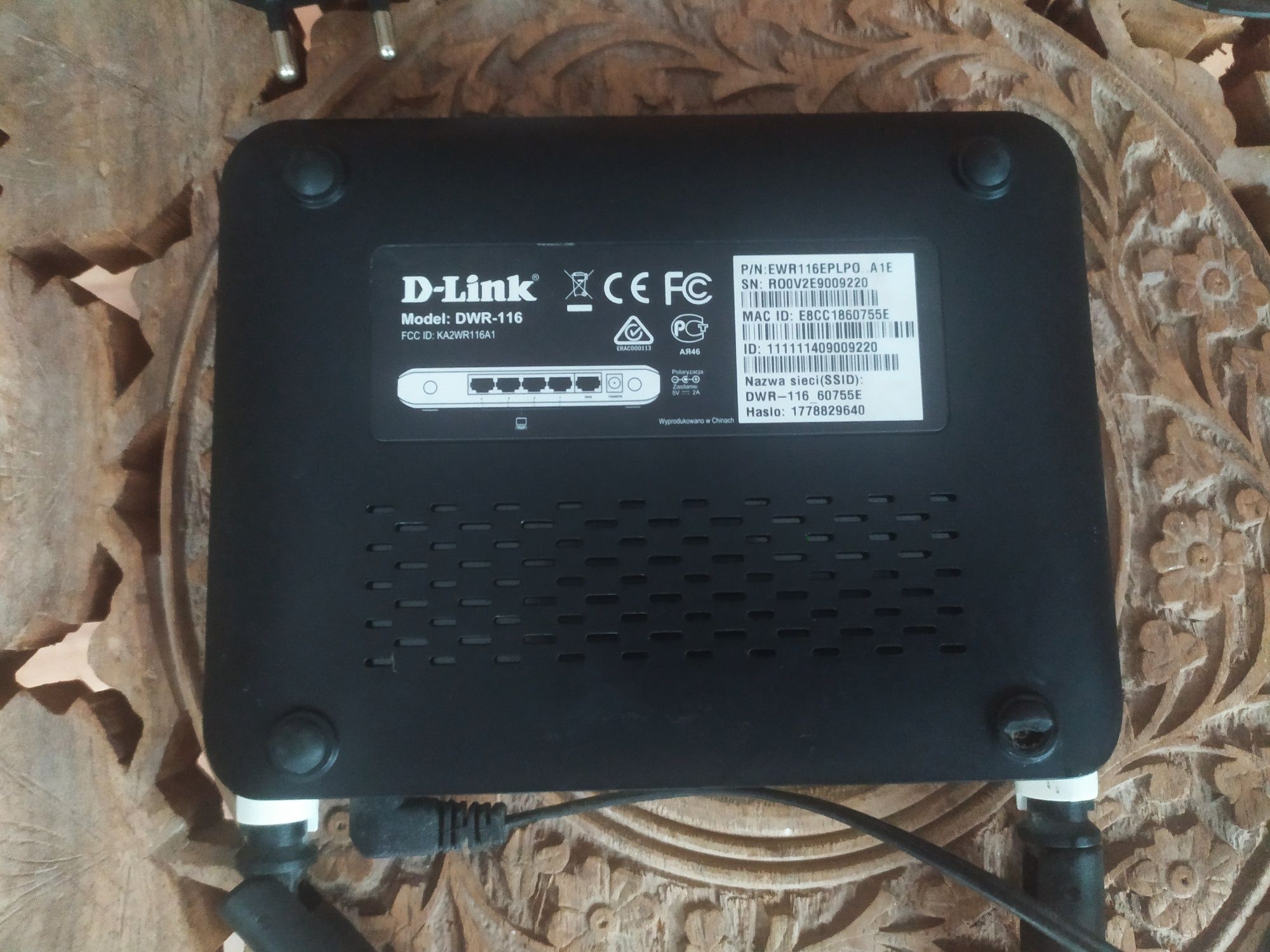 Router  D-Link DWR-116 WIFI 300Mbps USB 3G 4G LTE