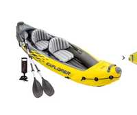 Kayak insuflável Intex explorer k2 & 2 Pagaias - 312 x 91 x 51 cm