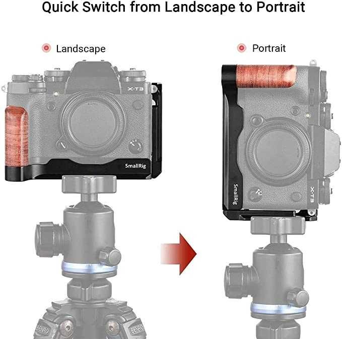 SmallRig L-Bracket for Fujifilm X-T3 and X-T2