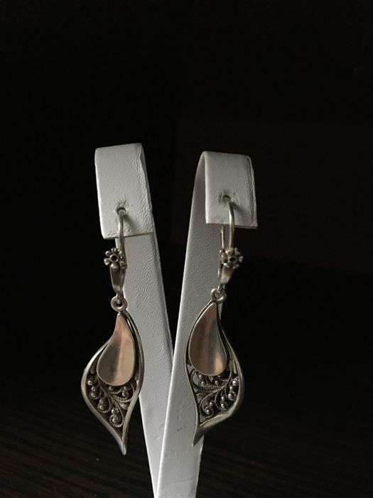 Серьги серебряные СССР