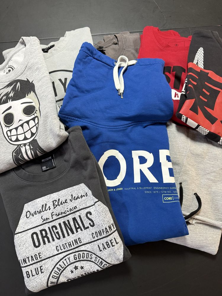Conjunto 8 Camisolas Tam M (Zara, Smog, Jack Jones)