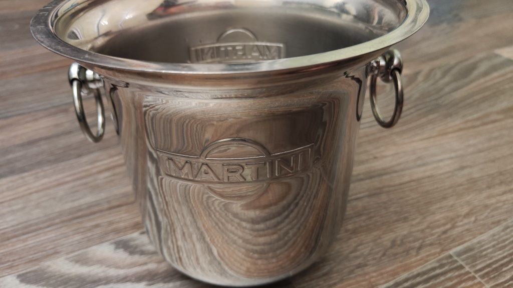 Ведро для льда Martini из нержавейки