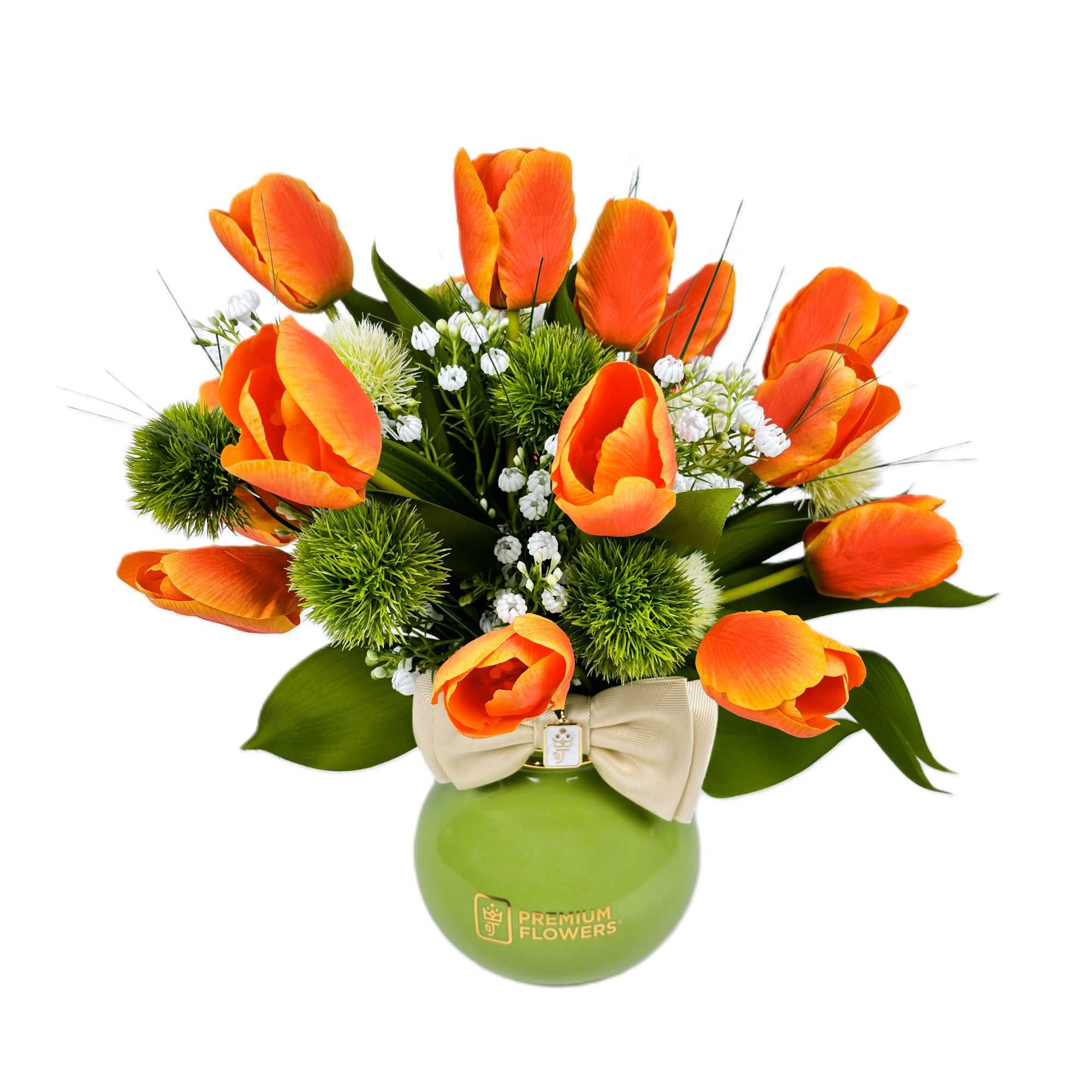 Arranjos Florais de tamanho pequeno - Flores Artificiais Premium