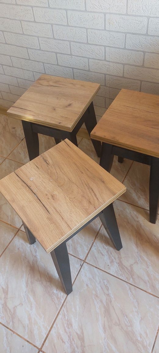 Taboret w stylu loft