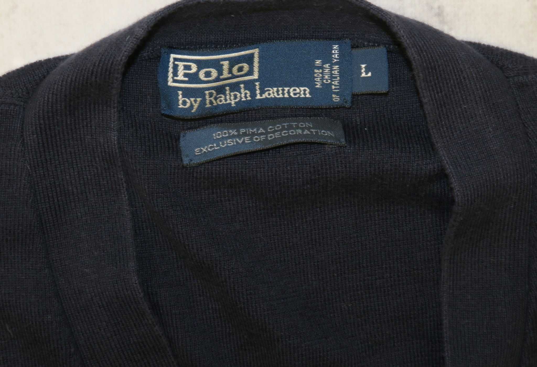 Ralph Lauren sweter kardigan na guziki L