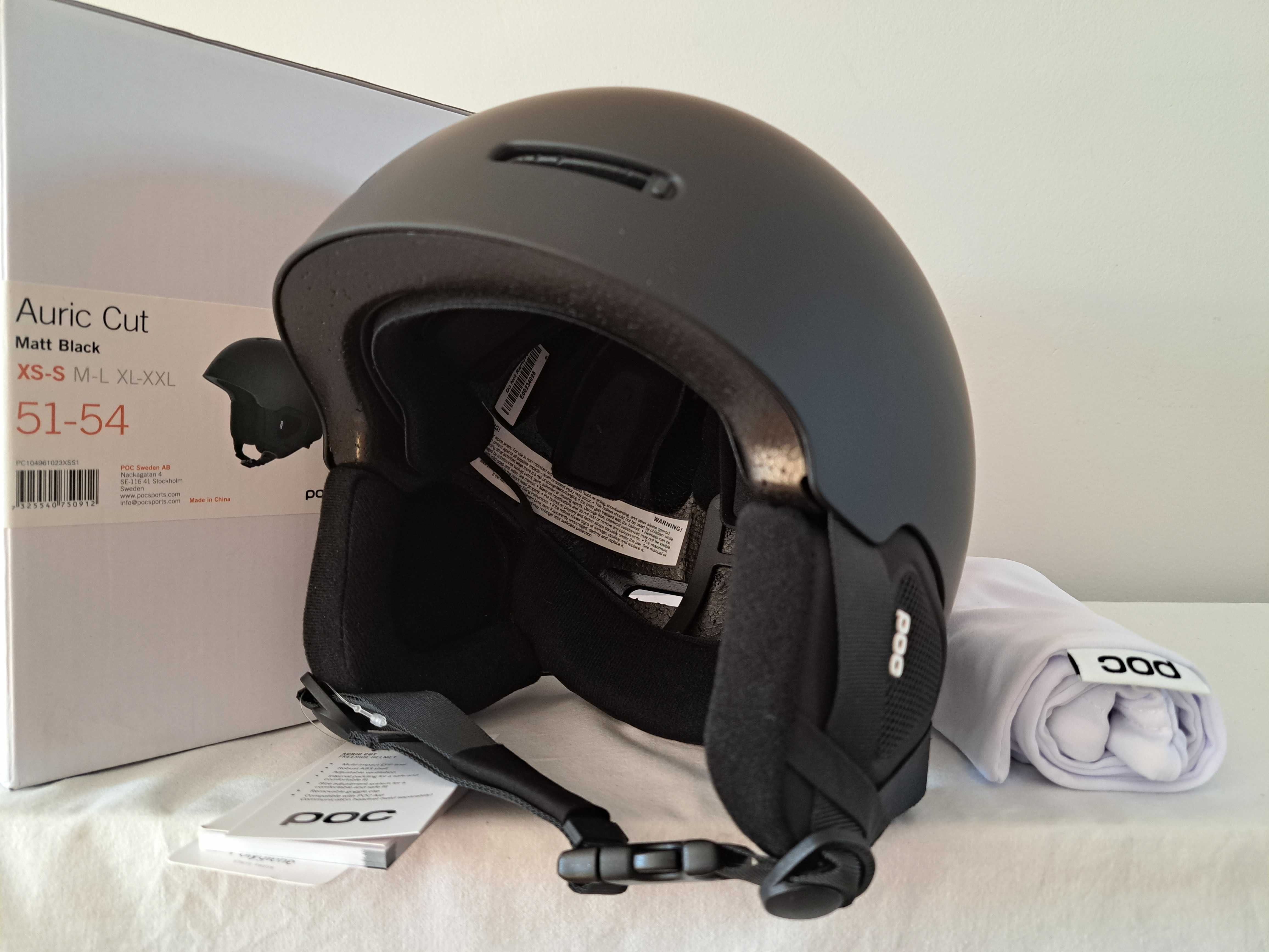 Kask narciarski POC Auric Cut Matt Black XS/S 51-54cm