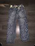 Штаны Racer Wordwide не Gucci,999,Off white